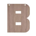 B